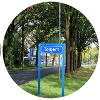 Bezorggebied Tolbert